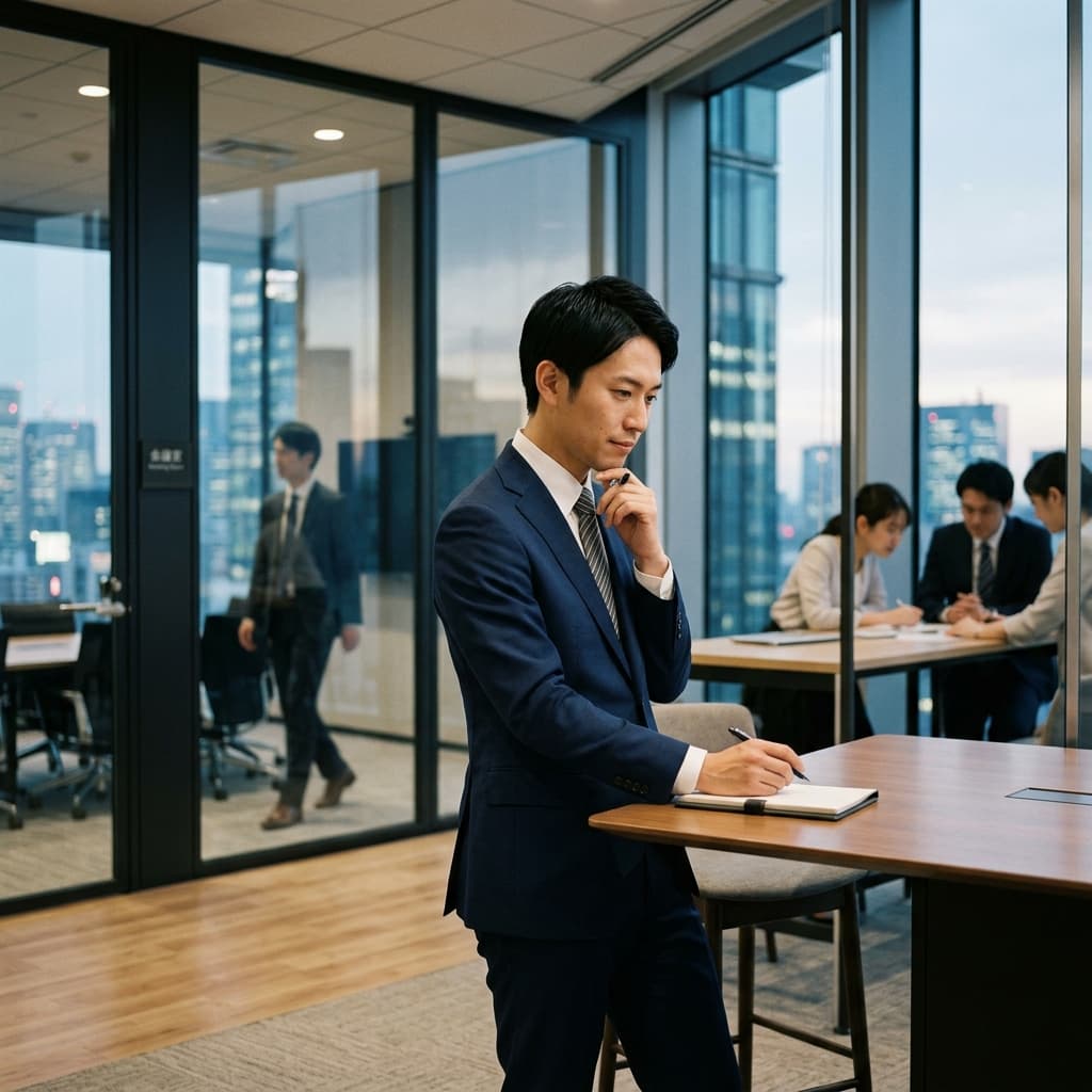 大手入社1ヶ月目の赤っ恥リスト——会議室、メール、稟議
